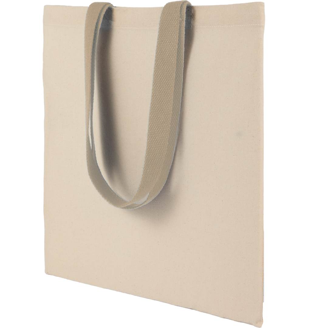 Nebraska 4oz Recycled Cotton Convention Tote - SM-5462 Tan