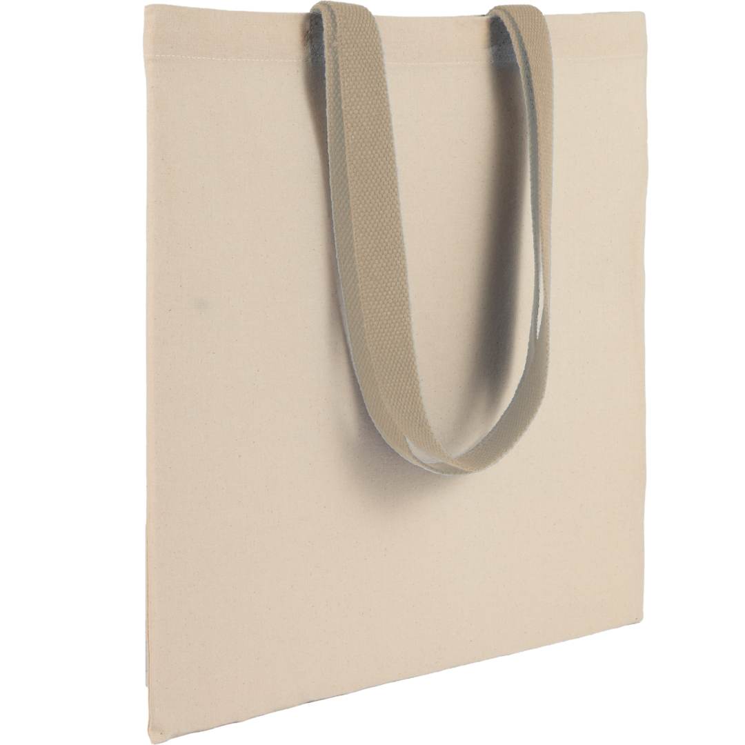 Nebraska 4oz Recycled Cotton Convention Tote - SM-5462 Tan