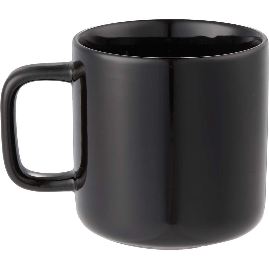 Bullet Boulder Ceramic Mug 12 oz. - SM-6380 Black