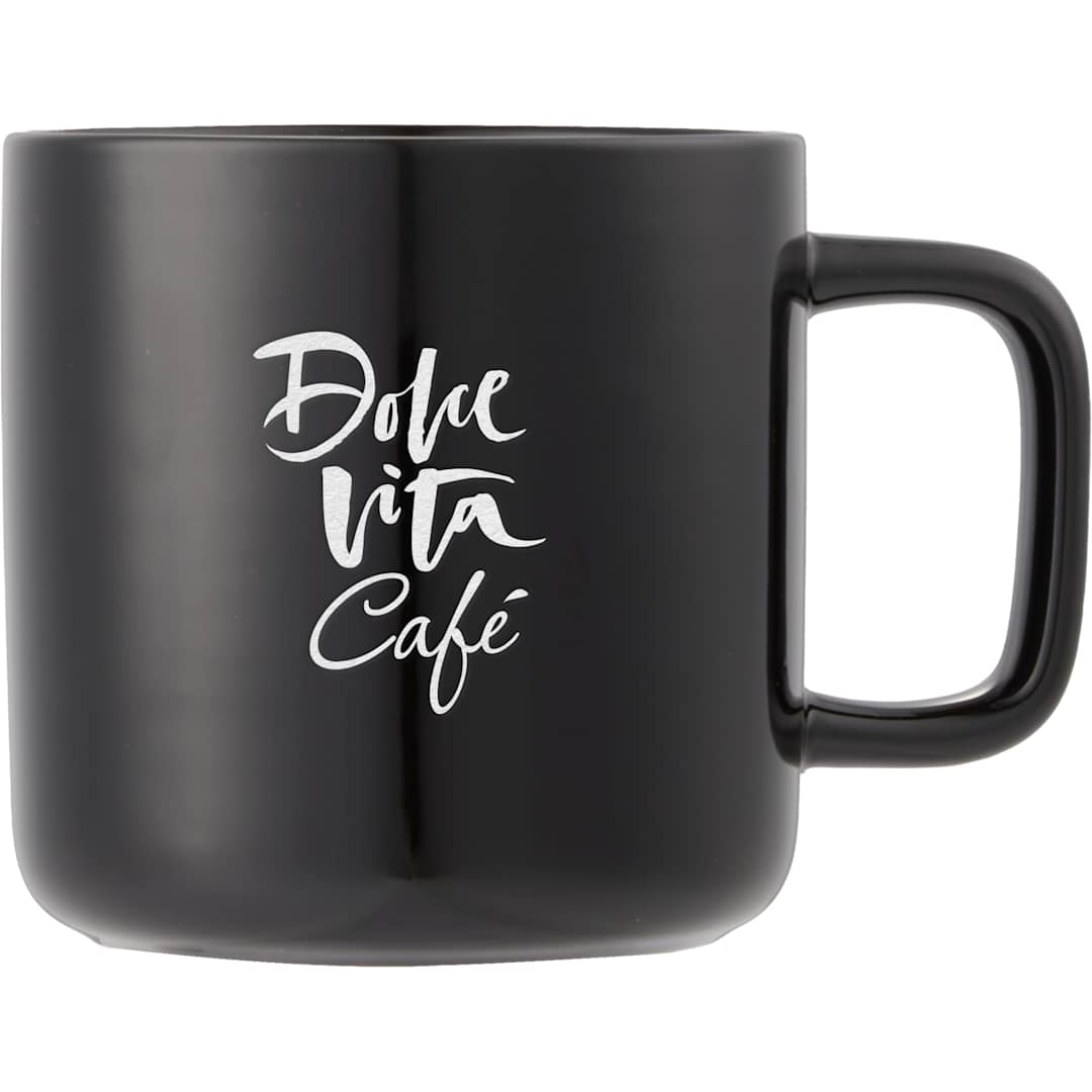 Bullet Boulder Ceramic Mug 12 oz. - SM-6380 Black