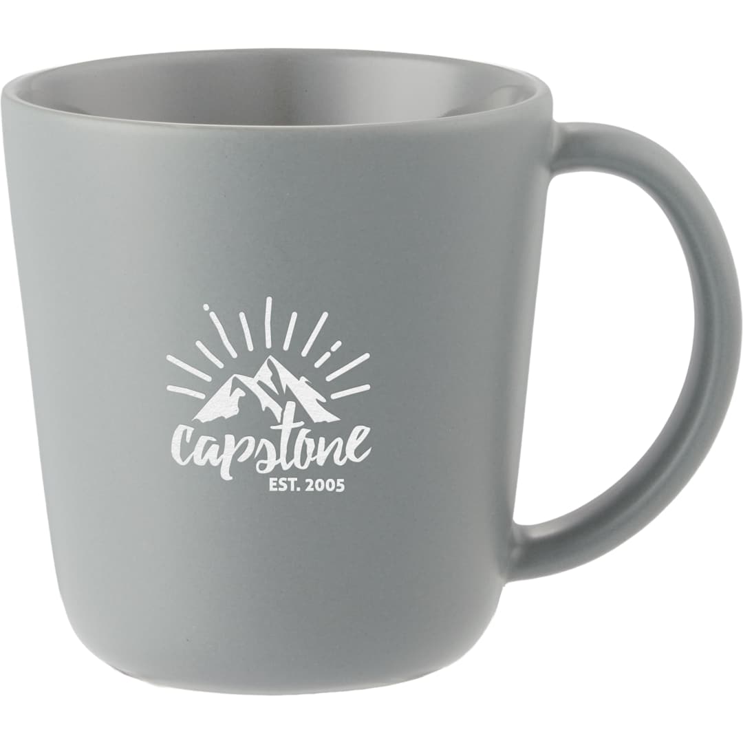 Bullet Nantucket Ceramic Mug 12 oz. - SM-6381 Gray