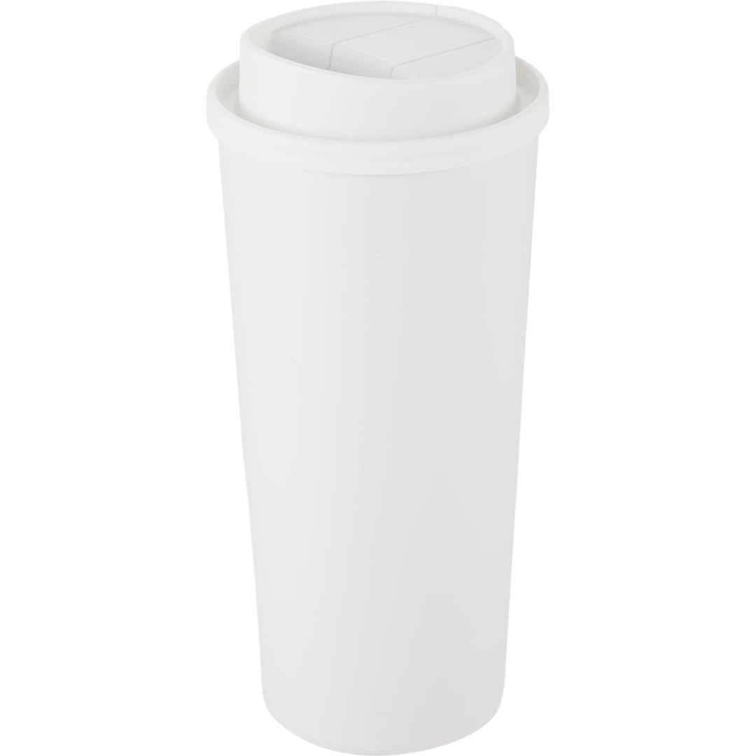 Oscar Vacuum Insulated Tumbler w/ Slide Lid 16oz - SM-6553 White