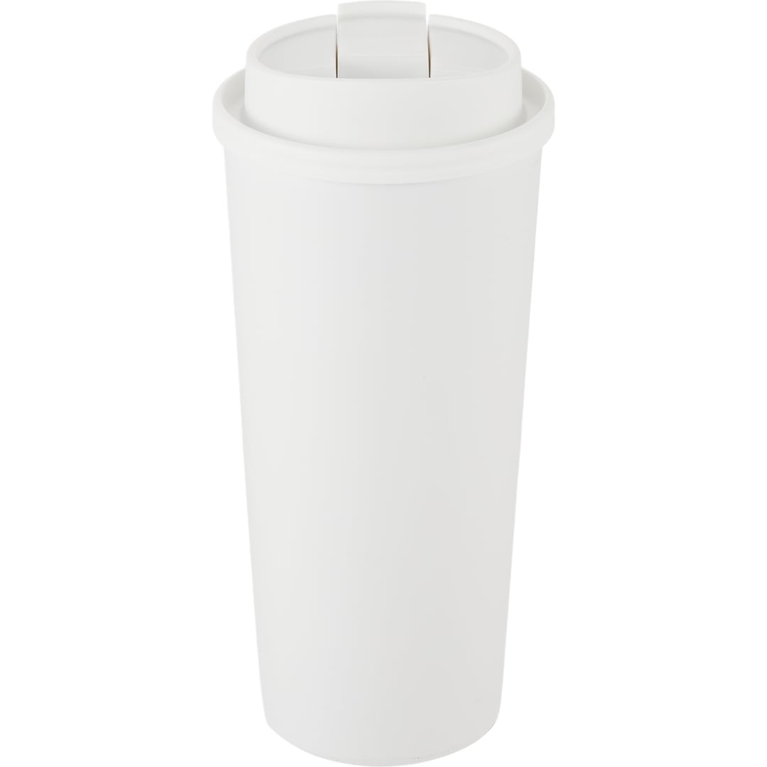 Oscar Vacuum Insulated Tumbler w/ Slide Lid 16oz - SM-6553 White