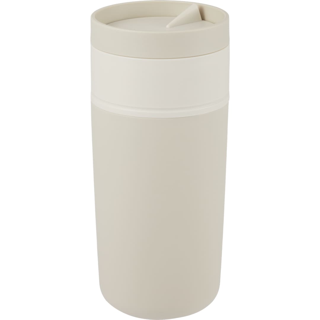 Kona RPP Double Wall Tumbler w/ Swivel Lid 16oz - SM-6555 Tan