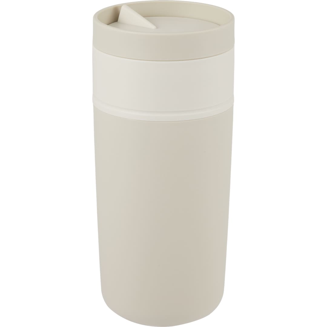 Kona RPP Double Wall Tumbler w/ Swivel Lid 16oz - SM-6555 Tan