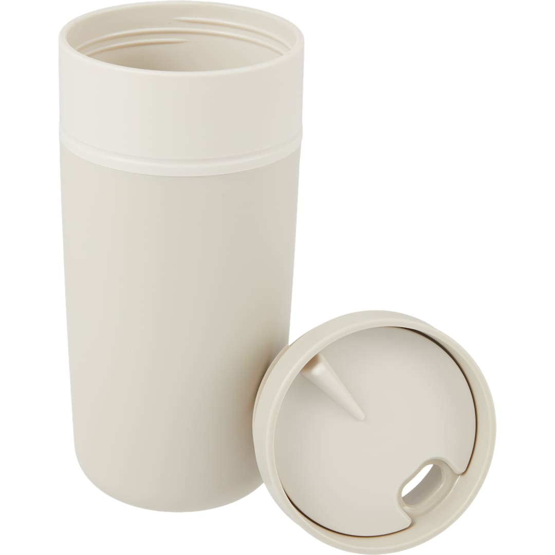 Kona RPP Double Wall Tumbler w/ Swivel Lid 16oz - SM-6555 Tan