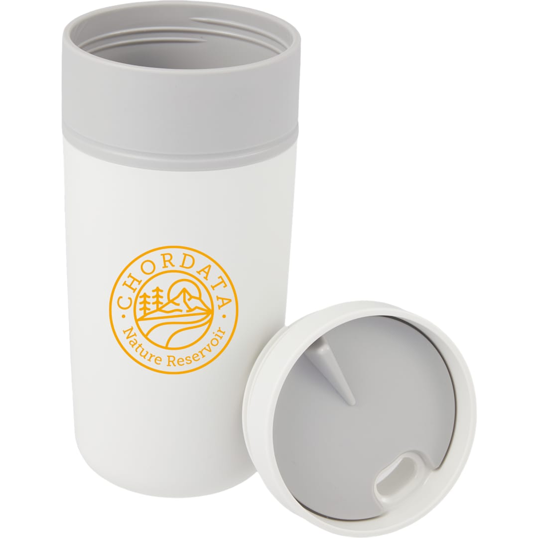 Bullet Kona RPP Double Wall Tumbler w/ Swivel Lid 16oz - SM-6555 White