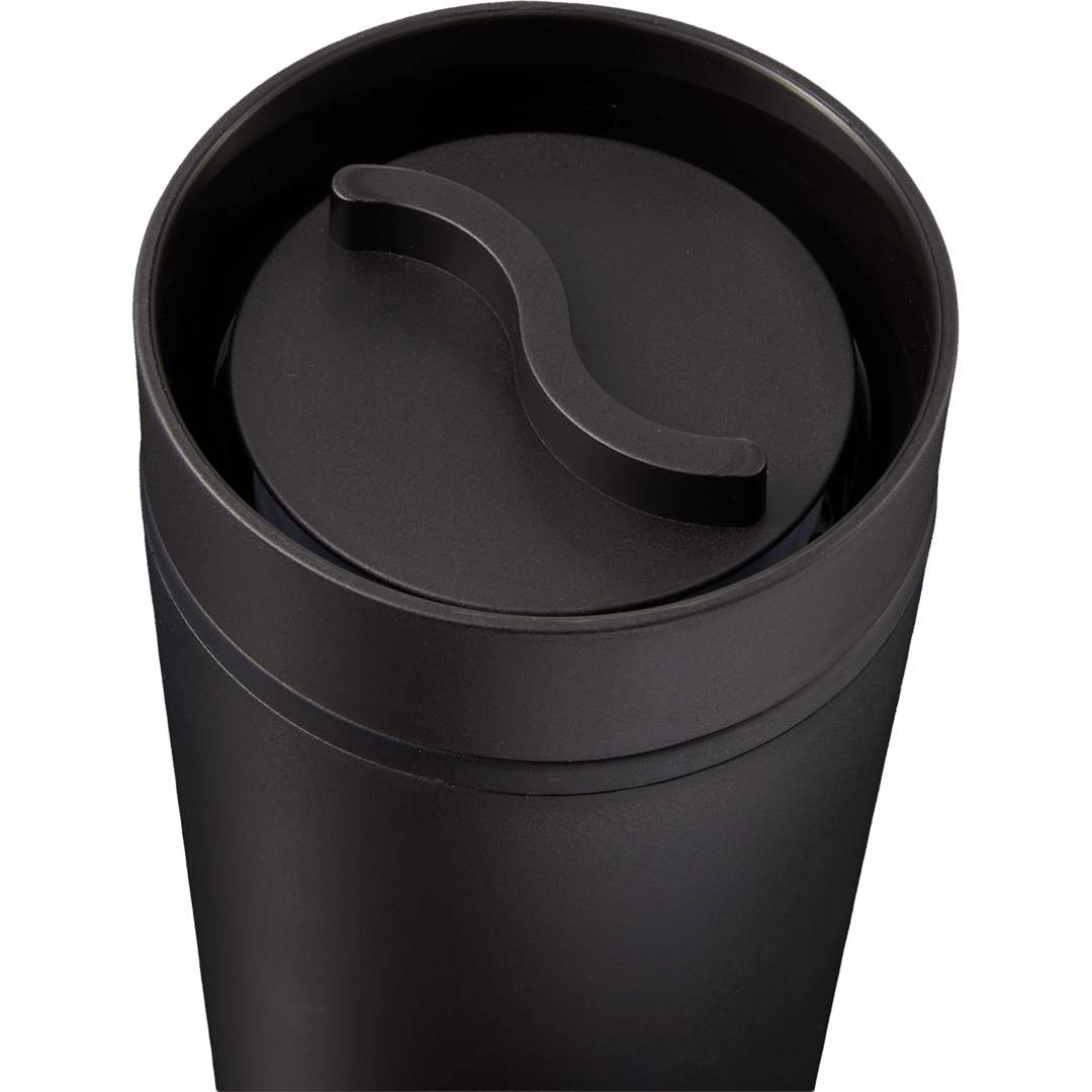 Bullet Lola Recycled Tumbler w/ 360 degree lid 16 oz - SM-6561 Black