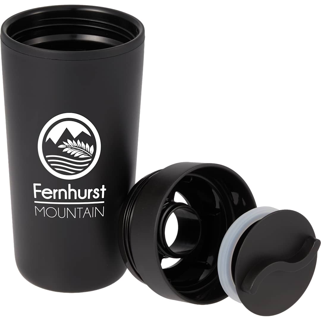 Bullet Lola Recycled Tumbler w/ 360 degree lid 16 oz - SM-6561 Black