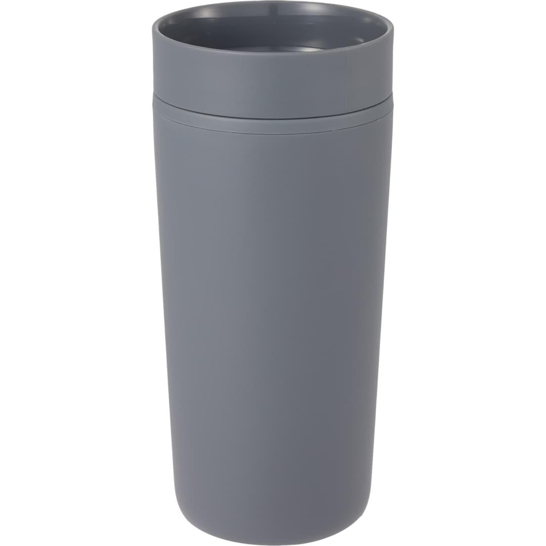 Bullet Lola Recycled Tumbler w/ 360 degree lid 16 oz - SM-6561 Gray