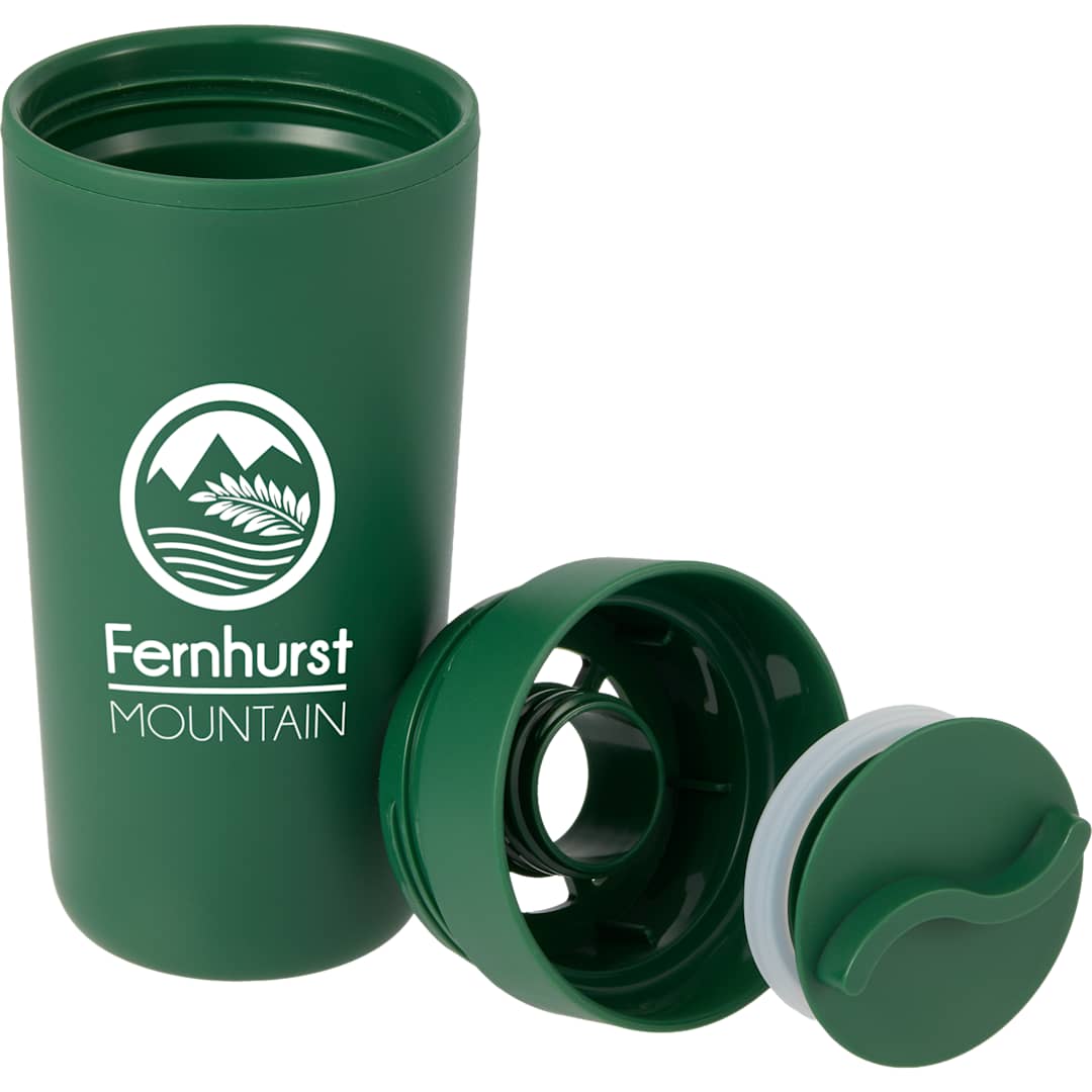 Bullet Lola Recycled Tumbler w/ 360 degree lid 16 oz - SM-6561 Green