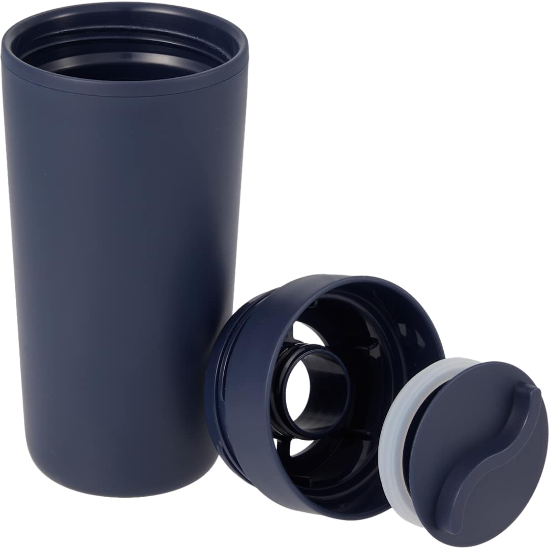 Bullet Lola Recycled Tumbler w/ 360 degree lid 16 oz - SM-6561 Blue