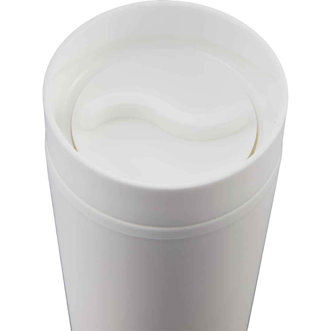 Bullet Lola Recycled Tumbler w/ 360 degree lid 16 oz - SM-6561 White