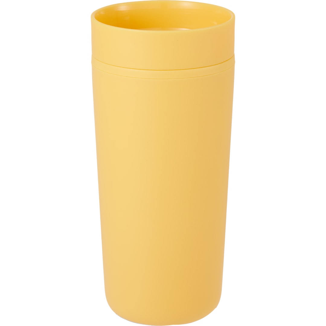 Bullet Lola Recycled Tumbler w/ 360 degree lid 16 oz - SM-6561 Yellow