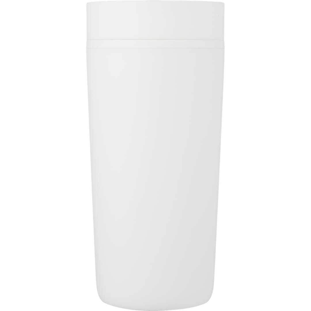 Lola Recycled Tumbler w/ 360 degree lid 16 oz - SM-6561 White