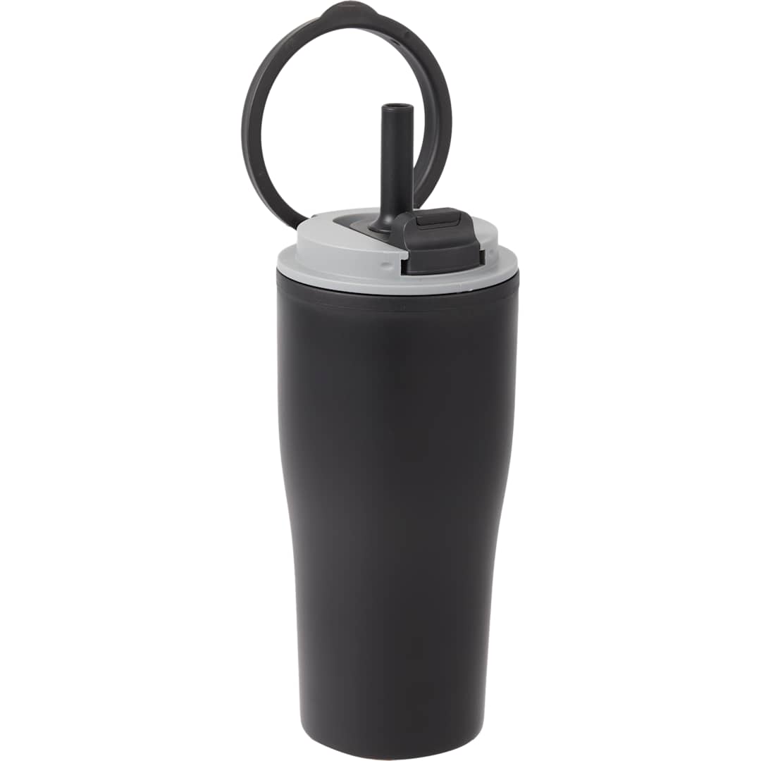 Tango RPP Tumbler w/ Silicone Straw 20oz - SM-6562 Black