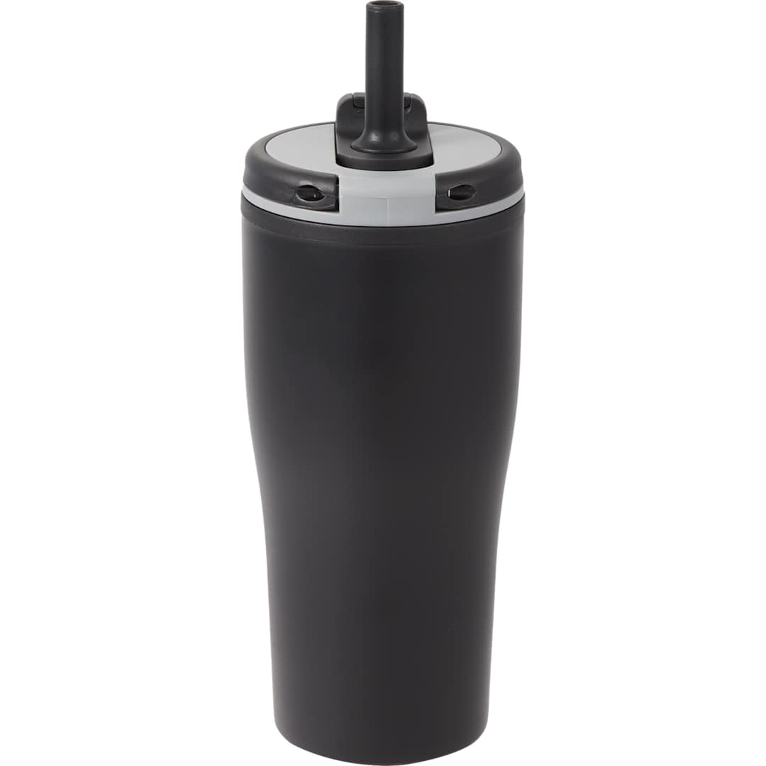 Tango RPP Tumbler w/ Silicone Straw 20oz - SM-6562 Black
