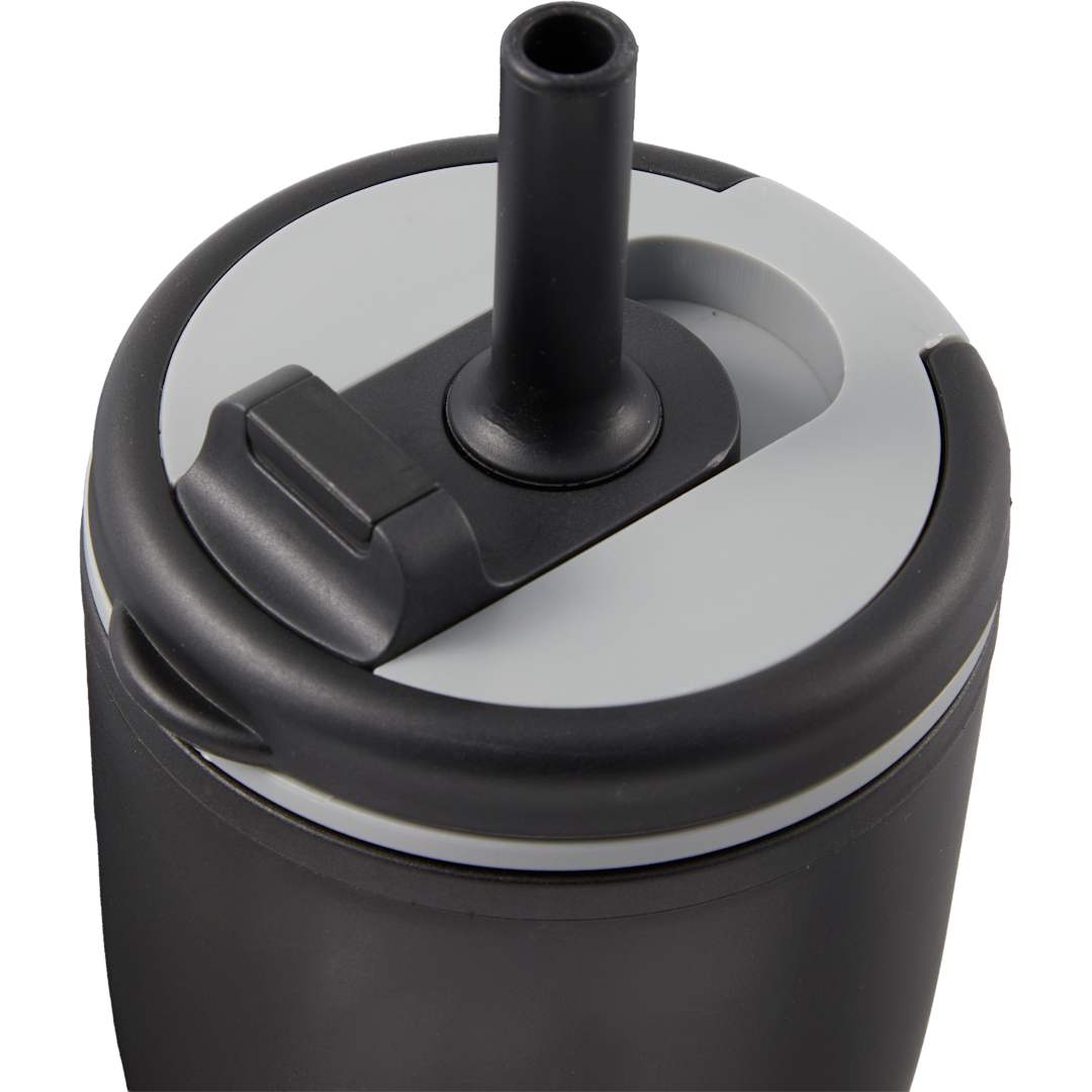 Tango RPP Tumbler w/ Silicone Straw 20oz - SM-6562 Black