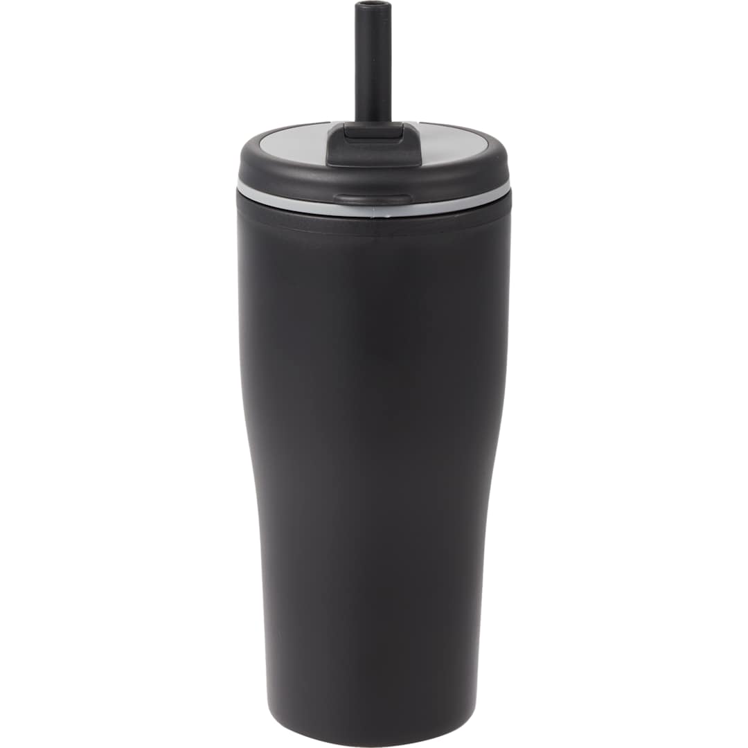 Tango RPP Tumbler w/ Silicone Straw 20oz - SM-6562 Black