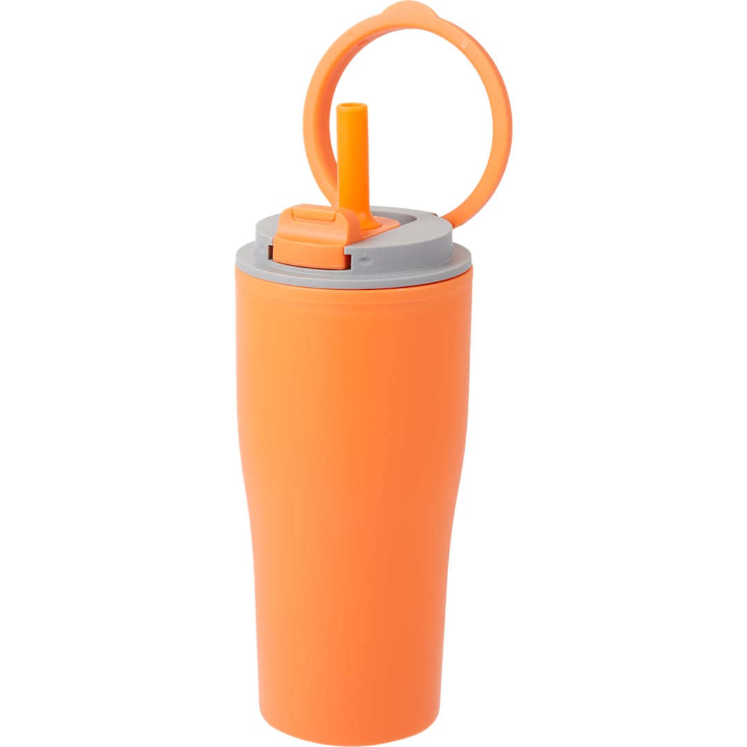 Tango RPP Tumbler w/ Silicone Straw 20oz - SM-6562 Orange
