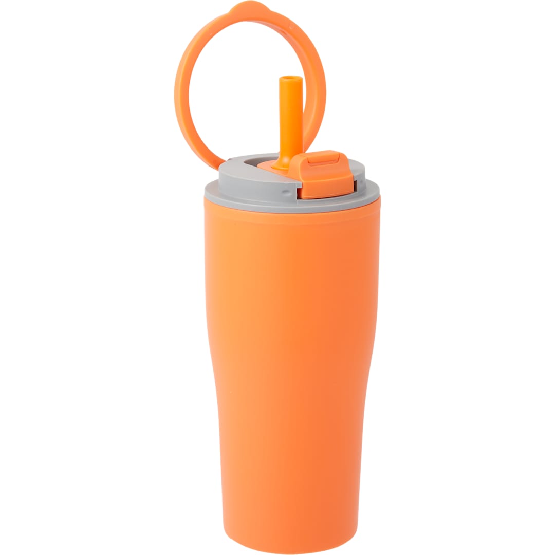 Tango RPP Tumbler w/ Silicone Straw 20oz - SM-6562 Orange