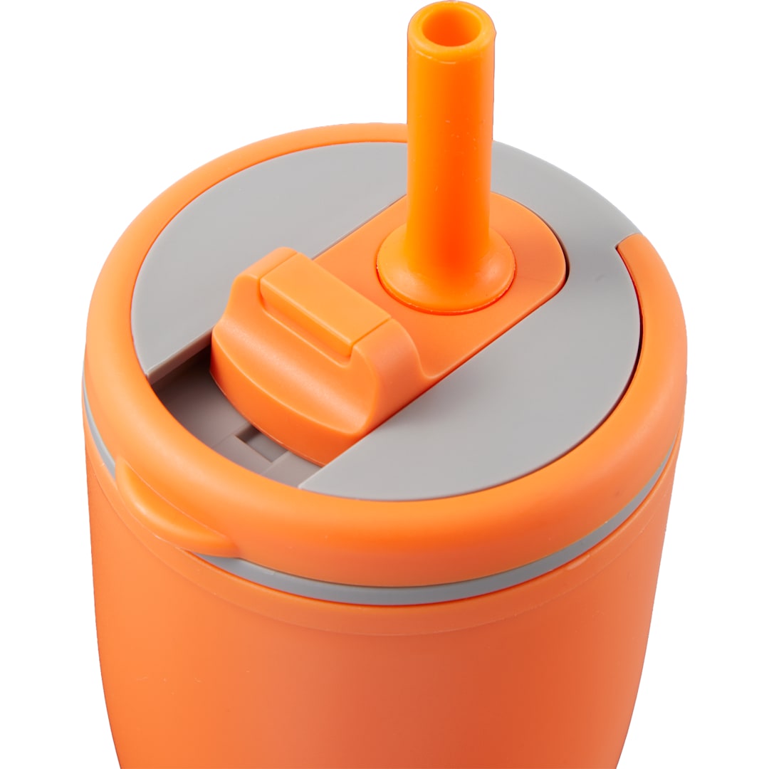 Tango RPP Tumbler w/ Silicone Straw 20oz - SM-6562 Orange