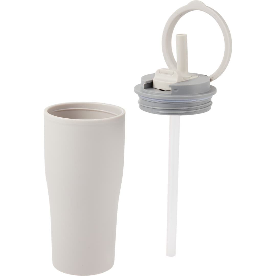 Tango RPP Tumbler w/ Silicone Straw 20oz - SM-6562 Tan