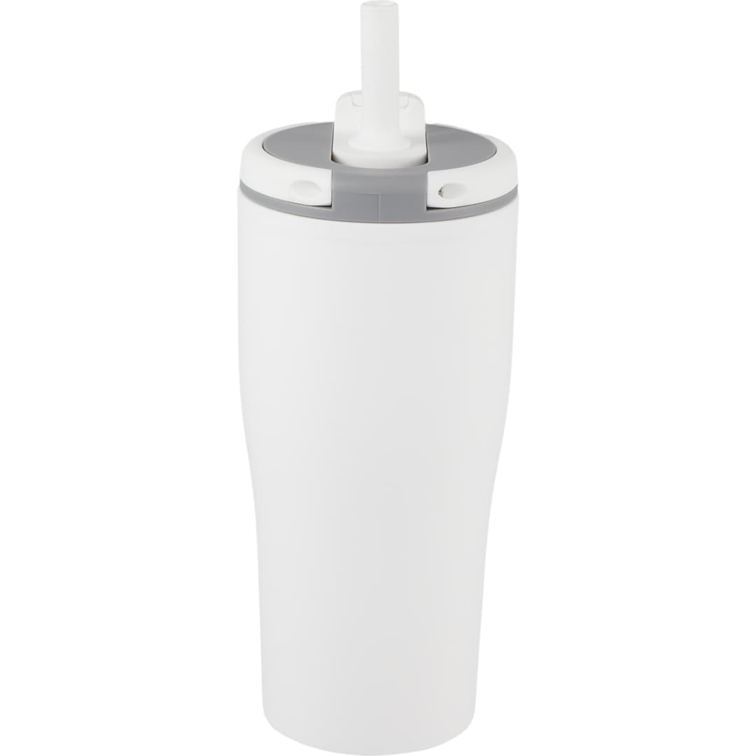 Tango RPP Tumbler w/ Silicone Straw 20oz - SM-6562 White