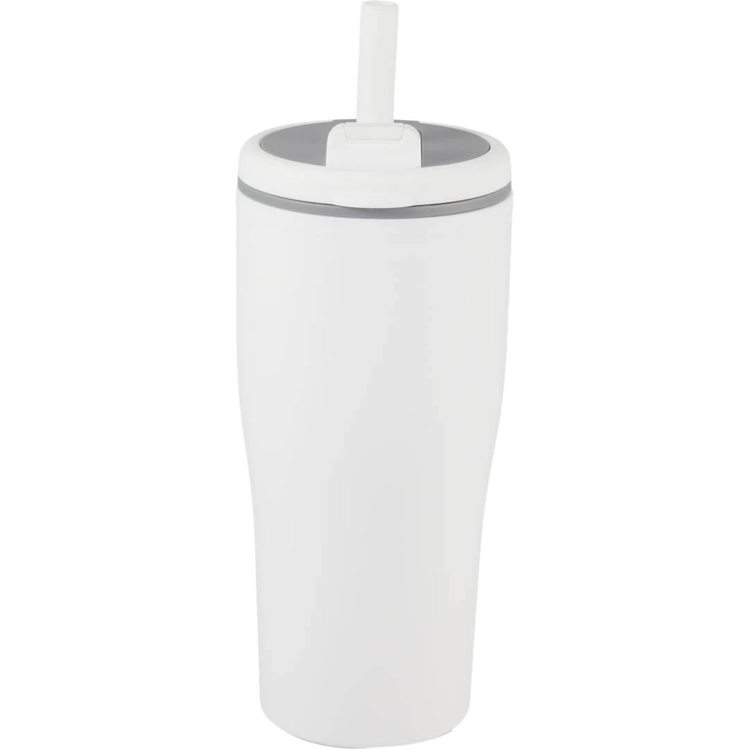 Tango RPP Tumbler w/ Silicone Straw 20oz - SM-6562 White