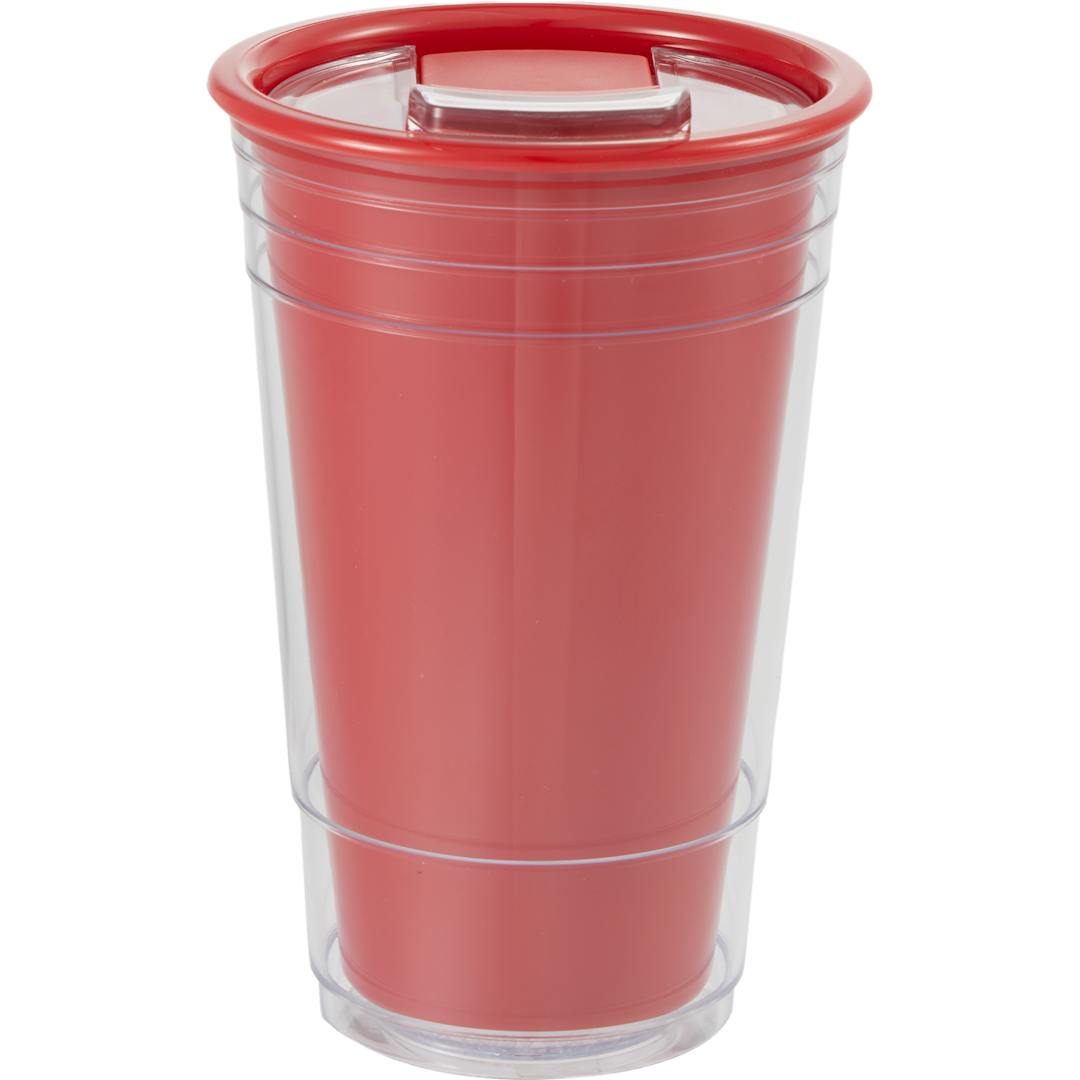 Bullet Mipsy Recycled Double Wall Tumbler 16oz - SM-6563 Red