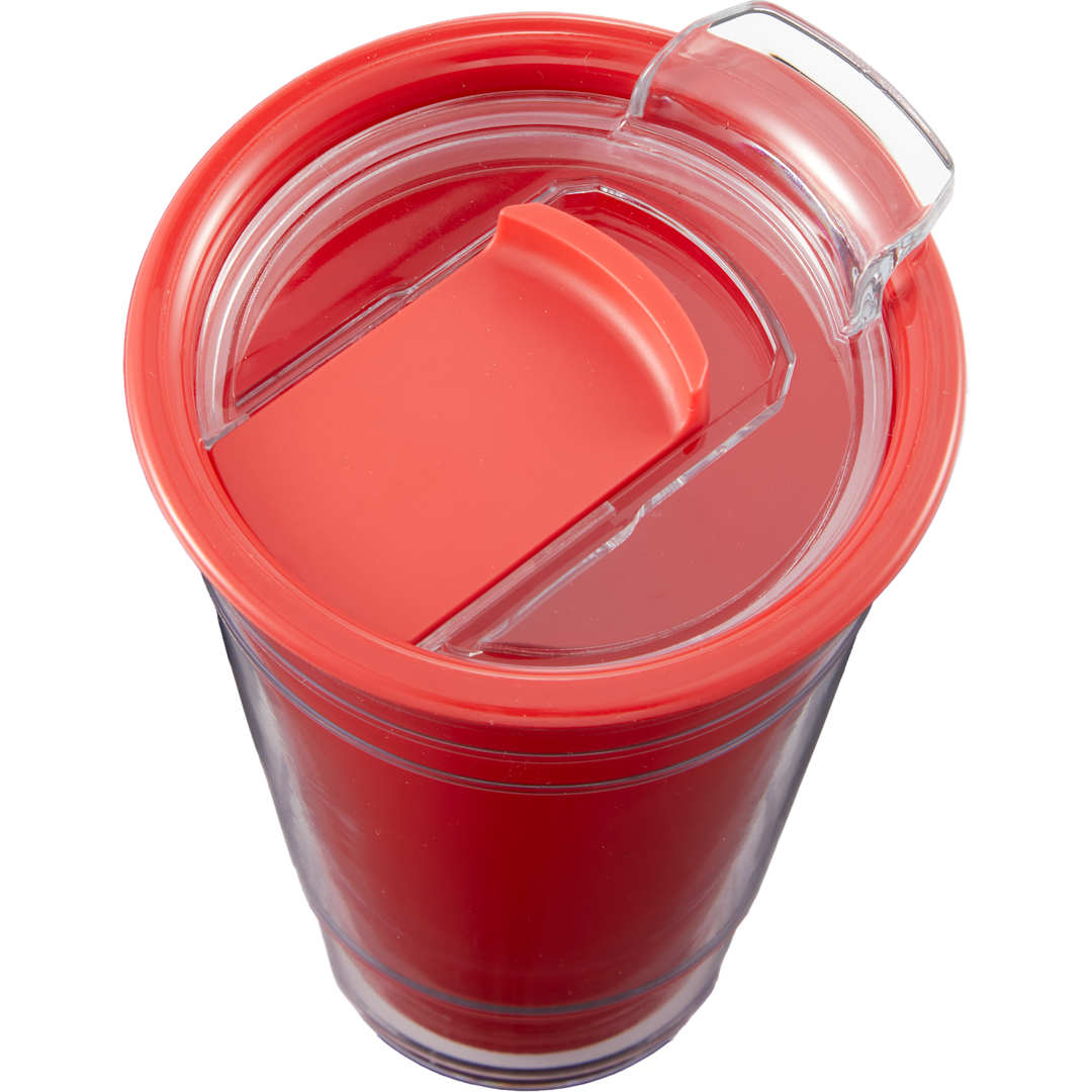 Bullet Mipsy Recycled Double Wall Tumbler 16oz - SM-6563 Red