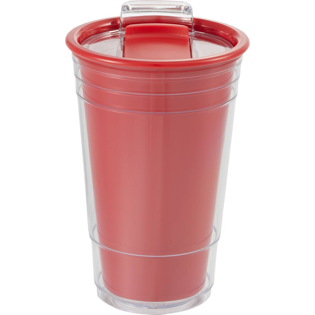 Bullet Mipsy Recycled Double Wall Tumbler 16oz - SM-6563 Red