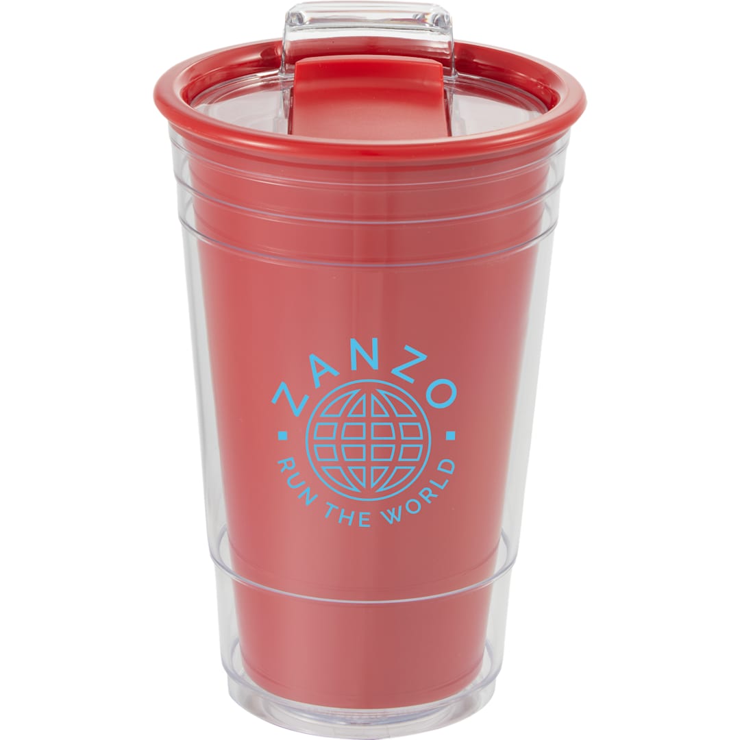 Bullet Mipsy Recycled Double Wall Tumbler 16oz - SM-6563 Red