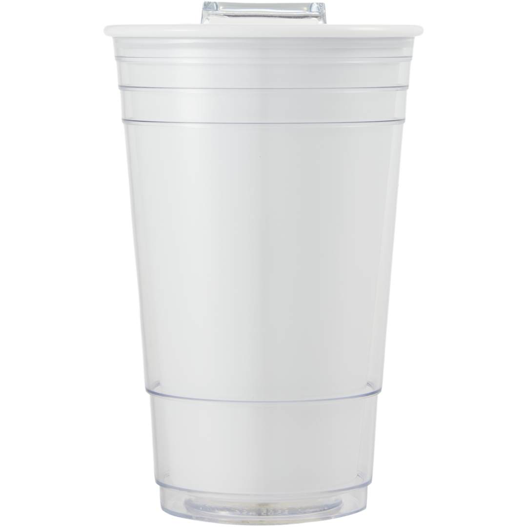 Bullet Mipsy Recycled Double Wall Tumbler 16oz - SM-6563 White