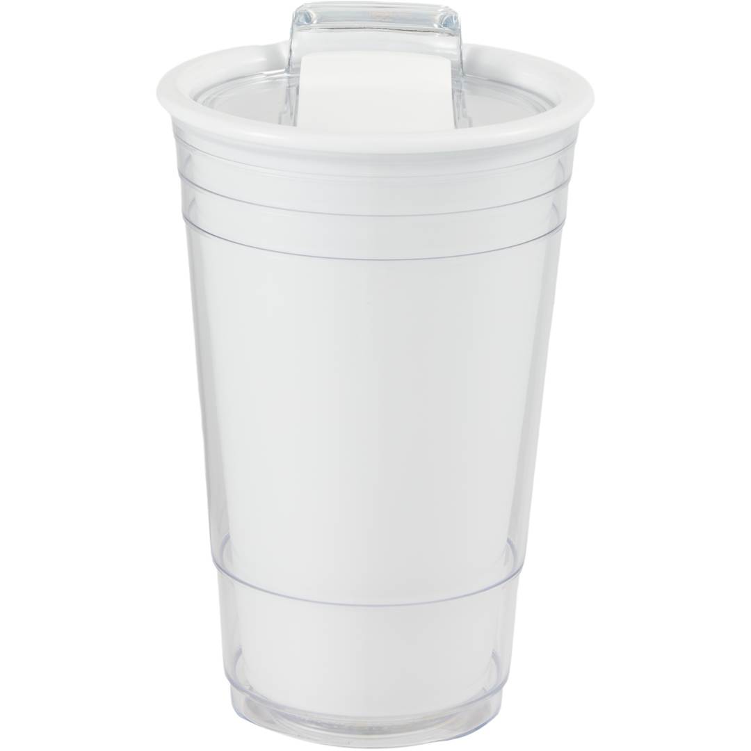 Bullet Mipsy Recycled Double Wall Tumbler 16oz - SM-6563 White