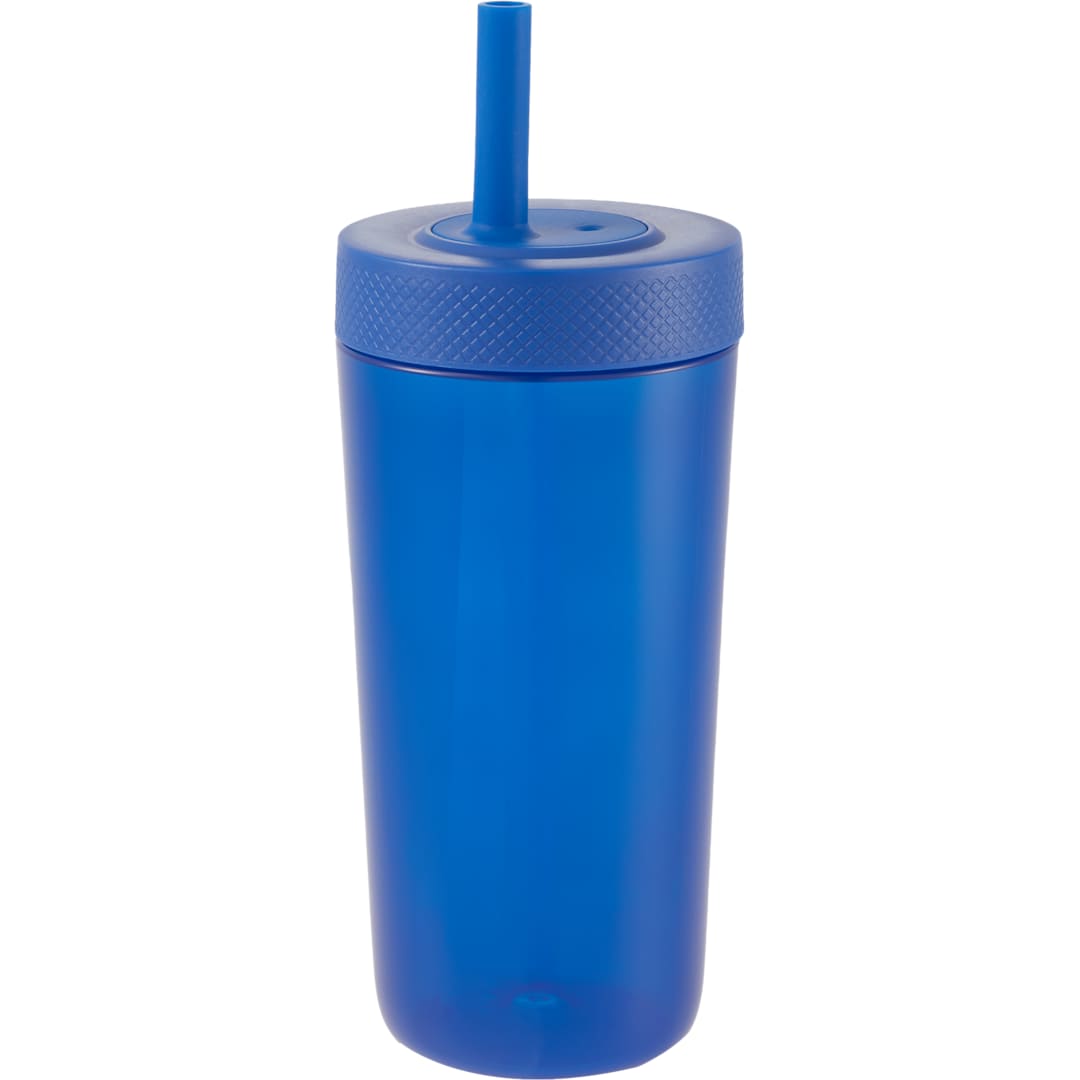 Everywhere 22oz Recycled Straw Tumbler - SM-6971 Blue