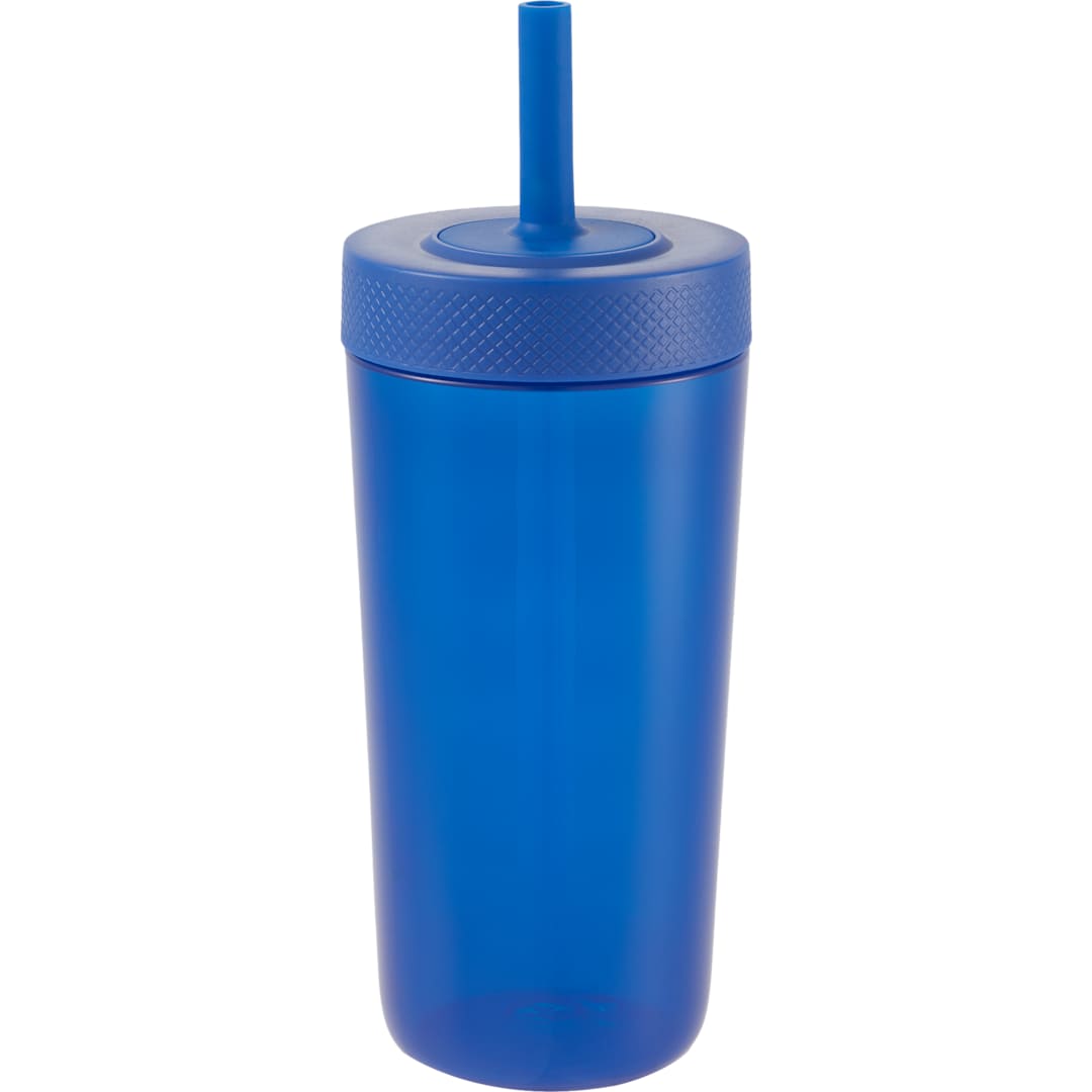Everywhere 22oz Recycled Straw Tumbler - SM-6971 Blue