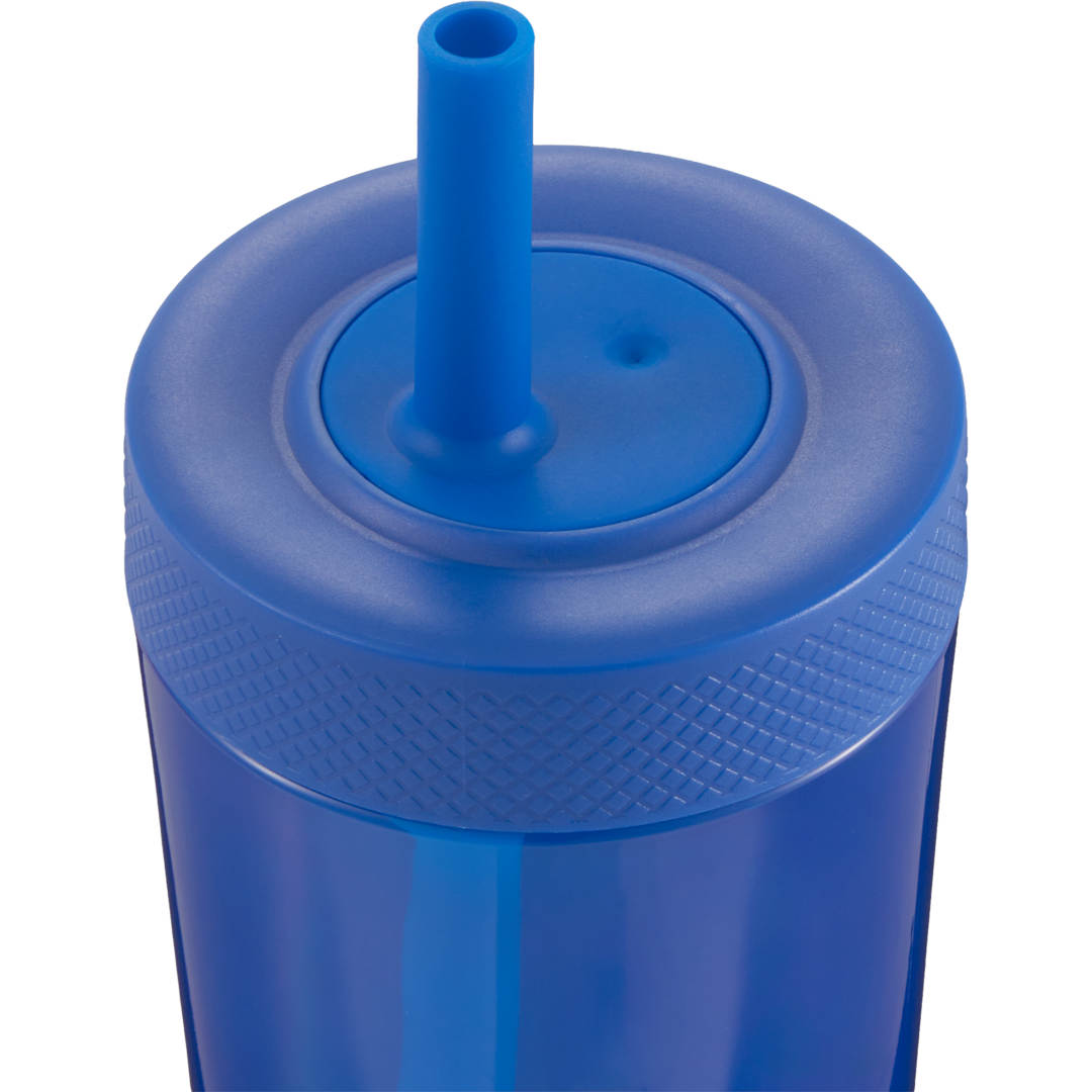 Everywhere 22oz Recycled Straw Tumbler - SM-6971 Blue