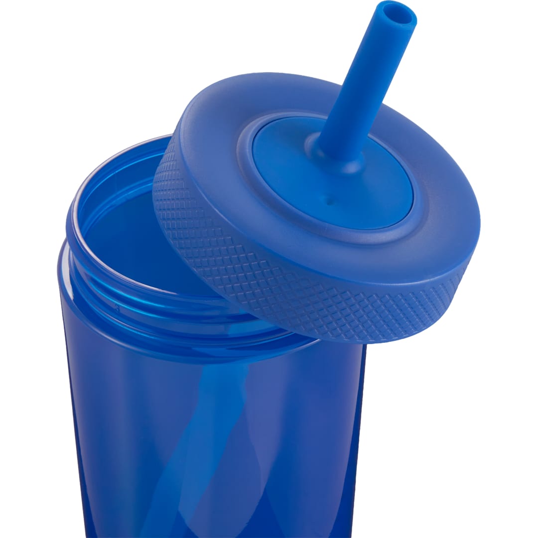 Everywhere 22oz Recycled Straw Tumbler - SM-6971 Blue