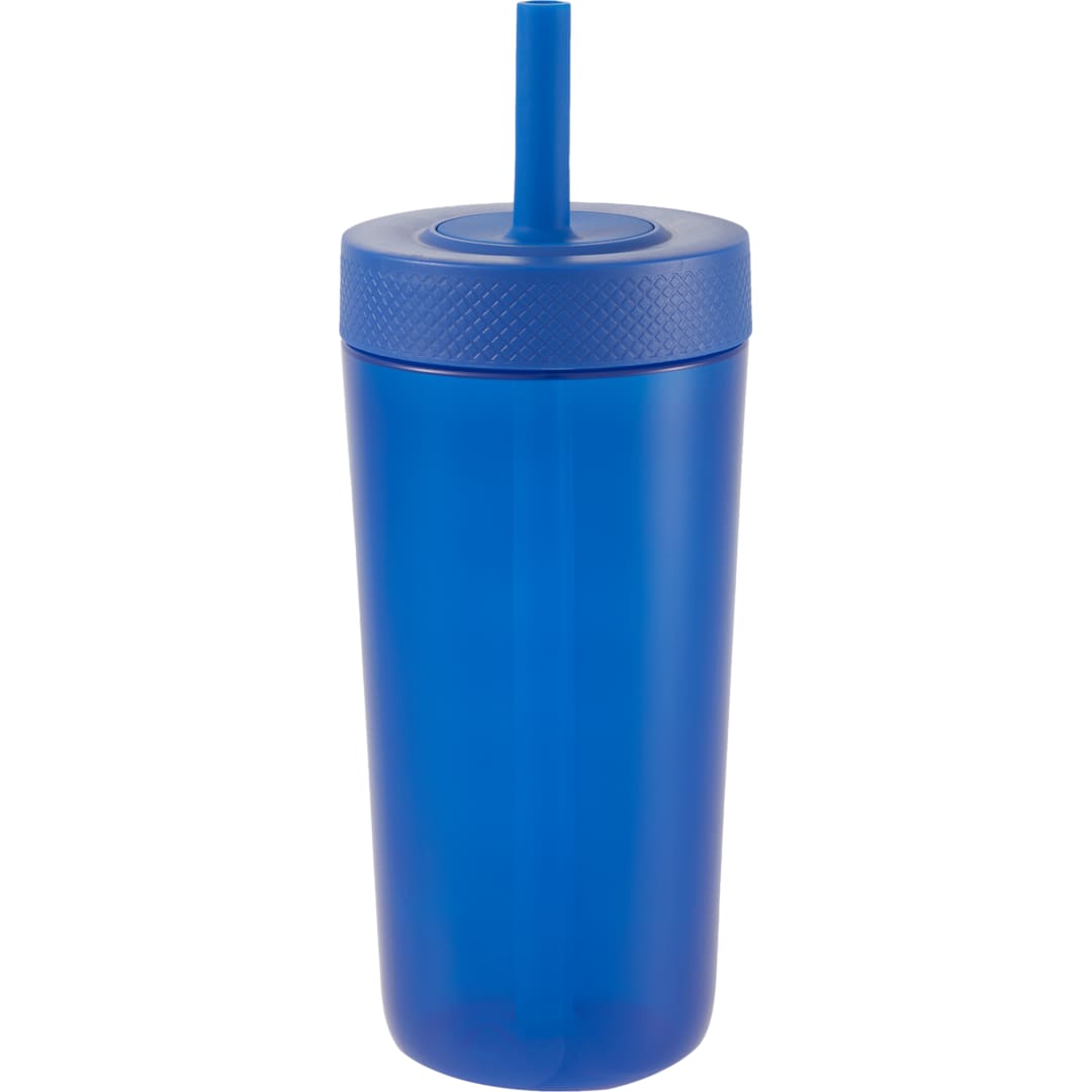 Everywhere 22oz Recycled Straw Tumbler - SM-6971 Blue