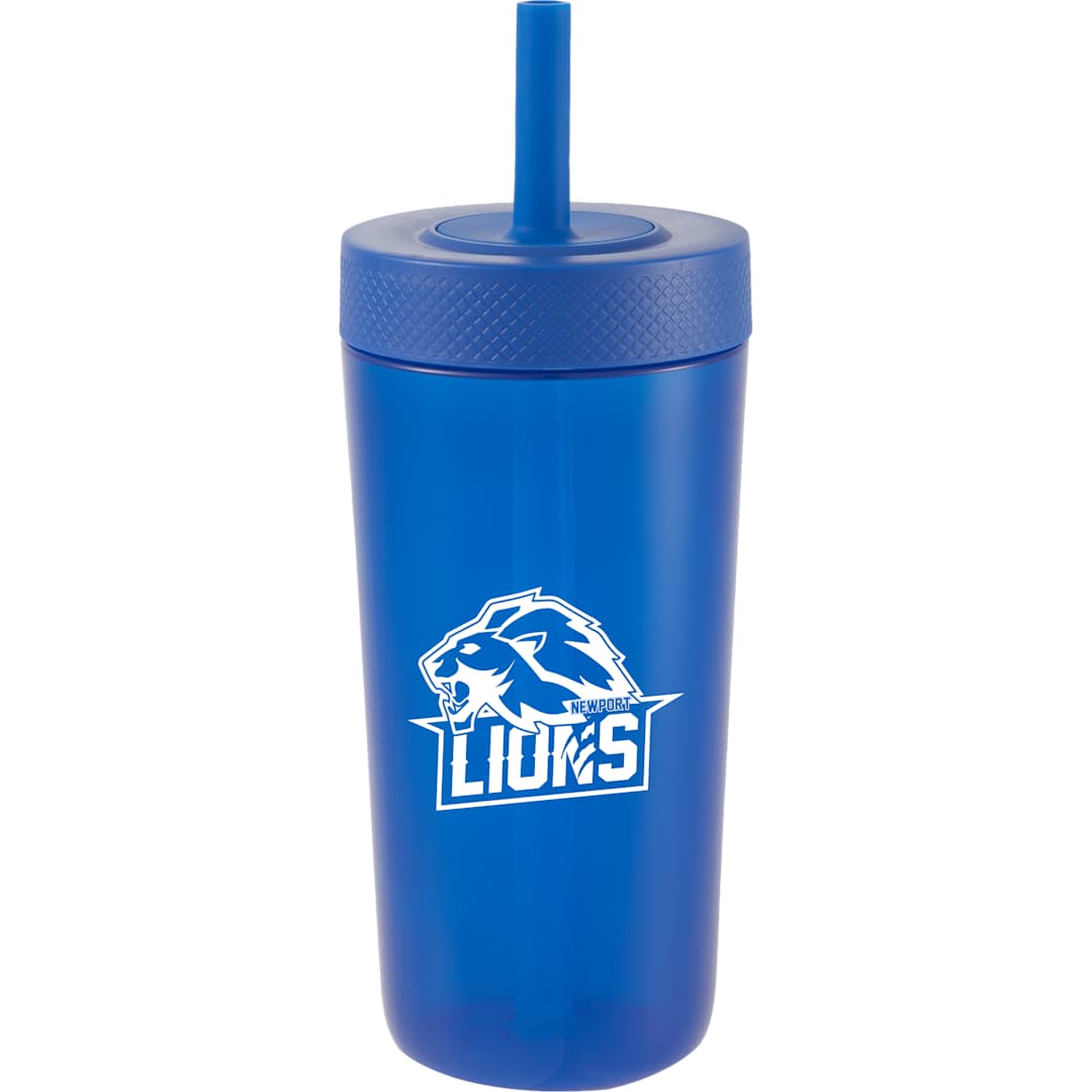 Everywhere 22oz Recycled Straw Tumbler - SM-6971 Blue