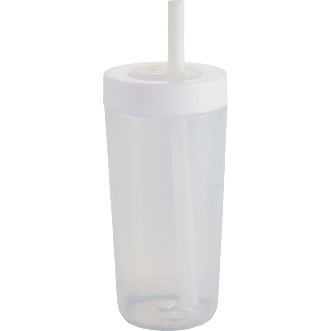 Everywhere 22oz Recycled Straw Tumbler - SM-6971 White