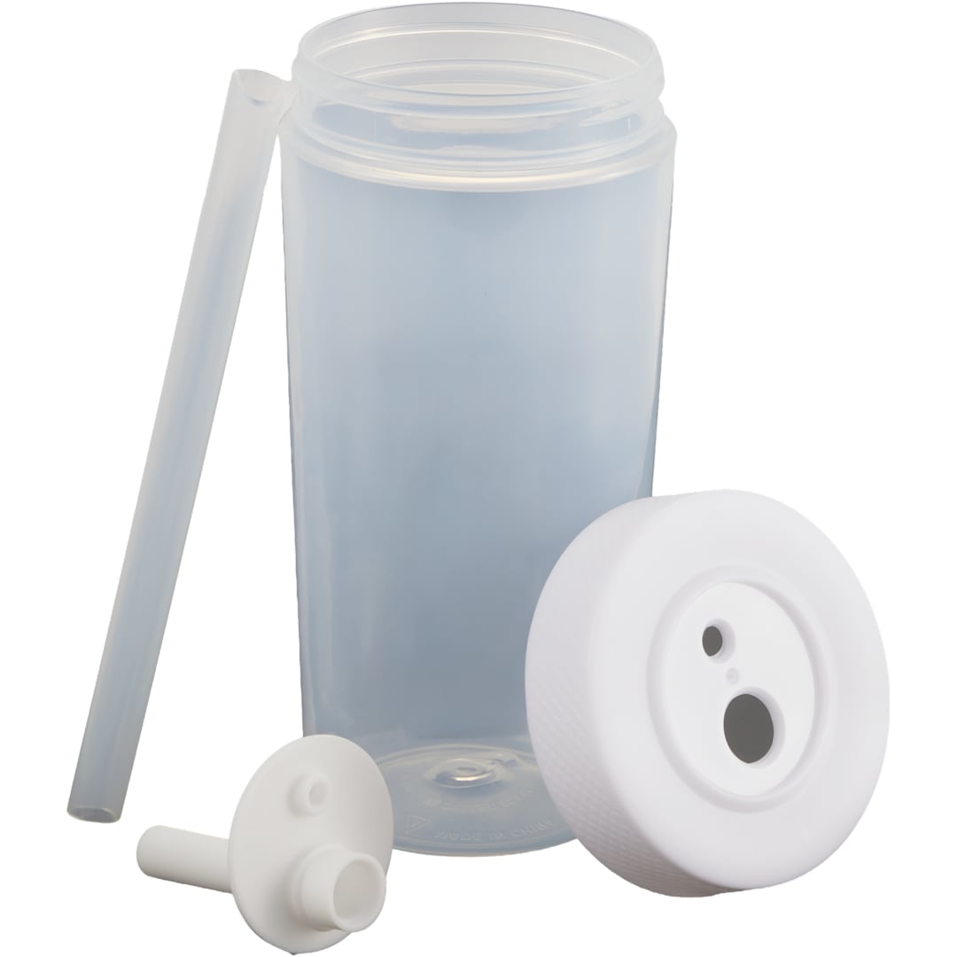 Everywhere 22oz Recycled Straw Tumbler - SM-6971 White