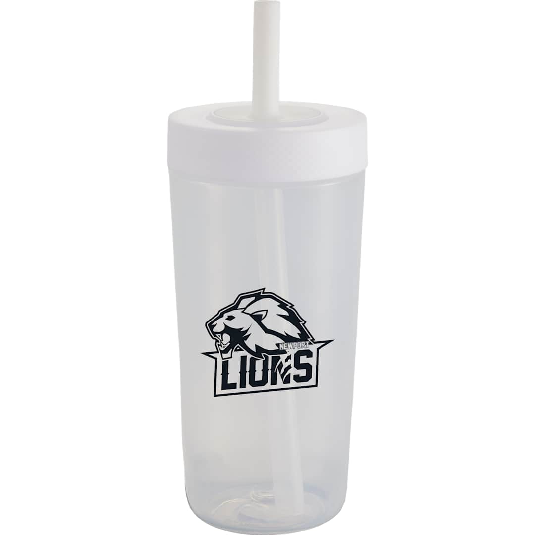 Everywhere 22oz Recycled Straw Tumbler - SM-6971 White