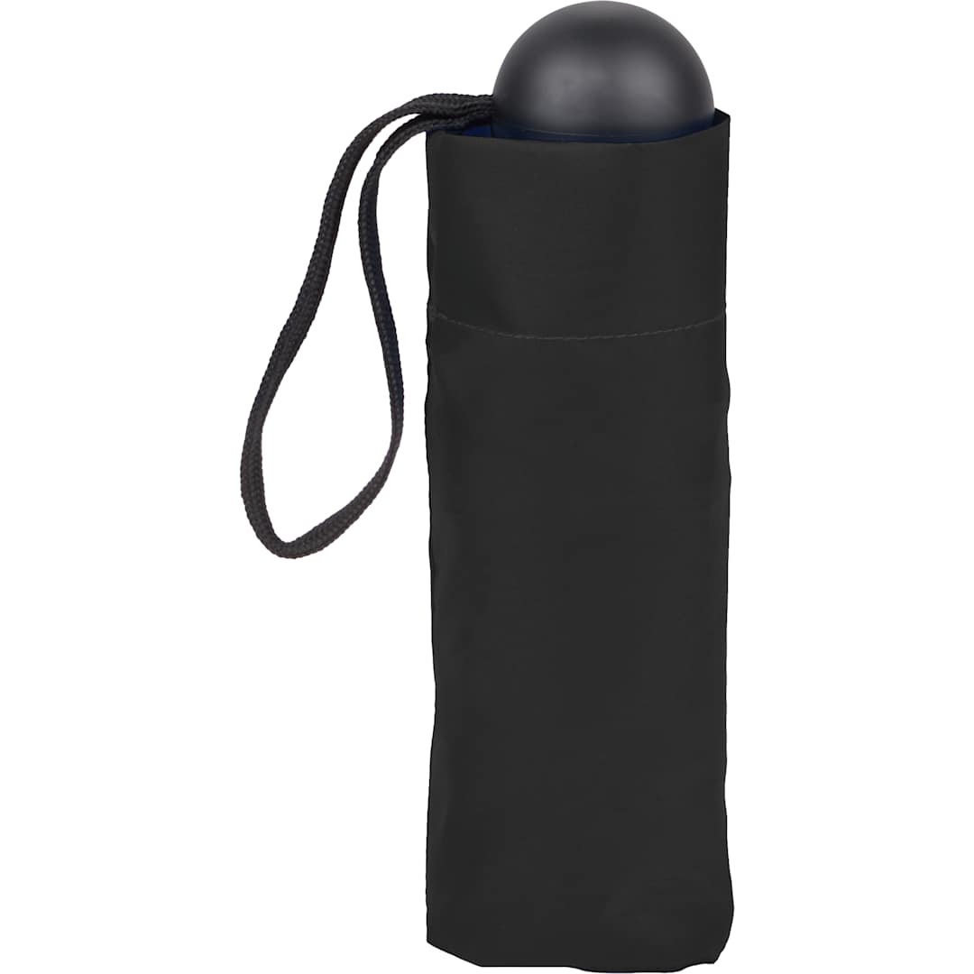 37" Recycled 5 Folding Umbrella - SM-8182 Black