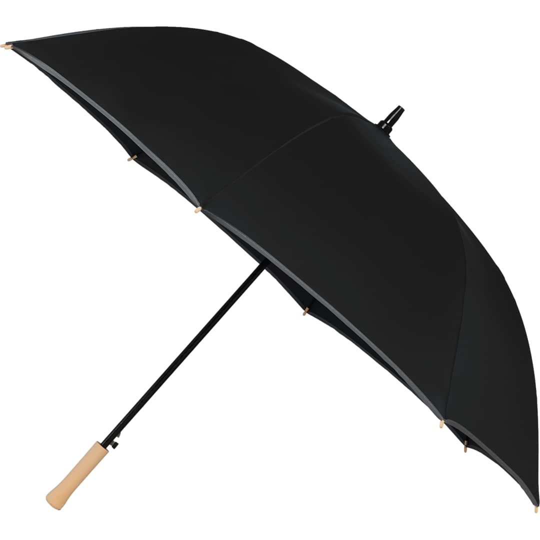 Bullet 60" Auto Open Umbrella w/ Reflective Trim - SM-8183