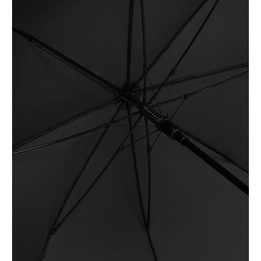 Bullet 60" Auto Open Umbrella w/ Reflective Trim - SM-8183 Black