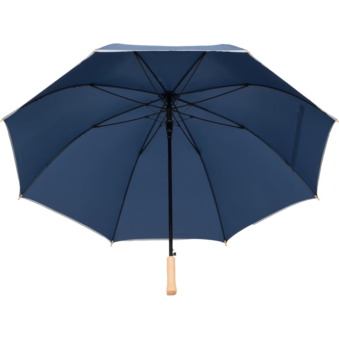 Bullet 60" Auto Open Umbrella w/ Reflective Trim - SM-8183 Blue