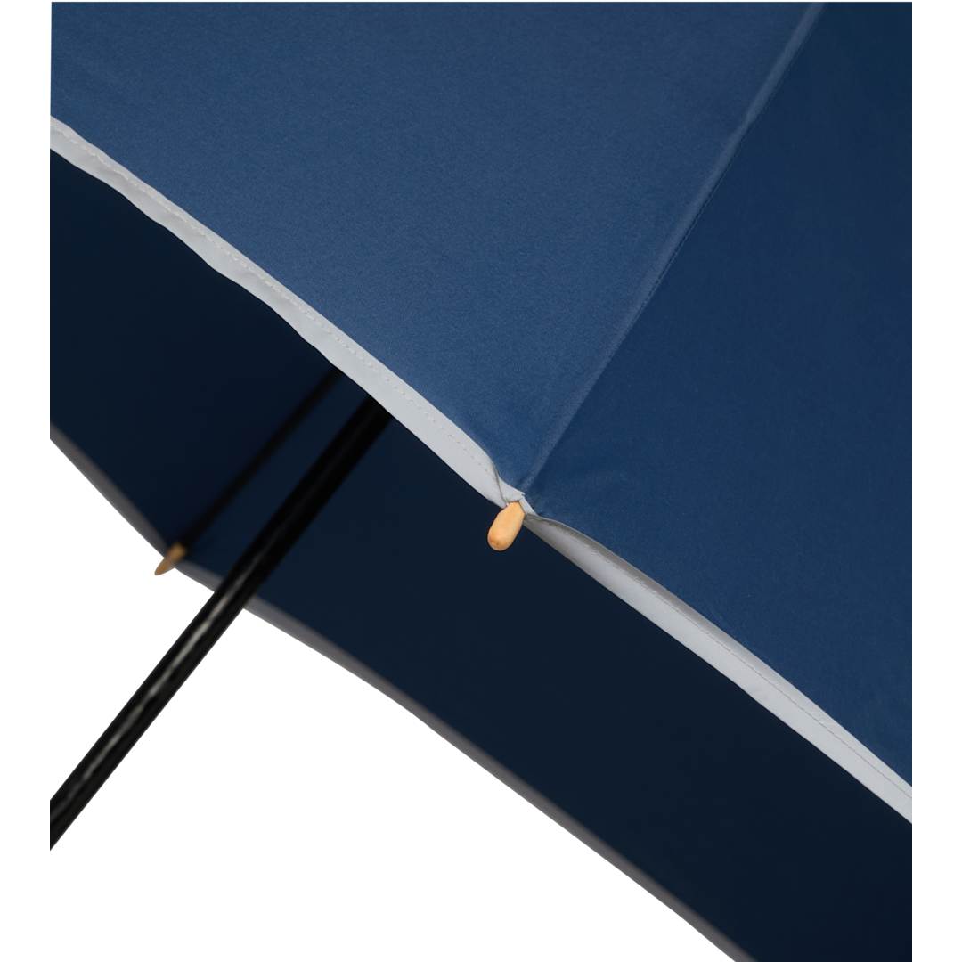 Bullet 60" Auto Open Umbrella w/ Reflective Trim - SM-8183 Blue
