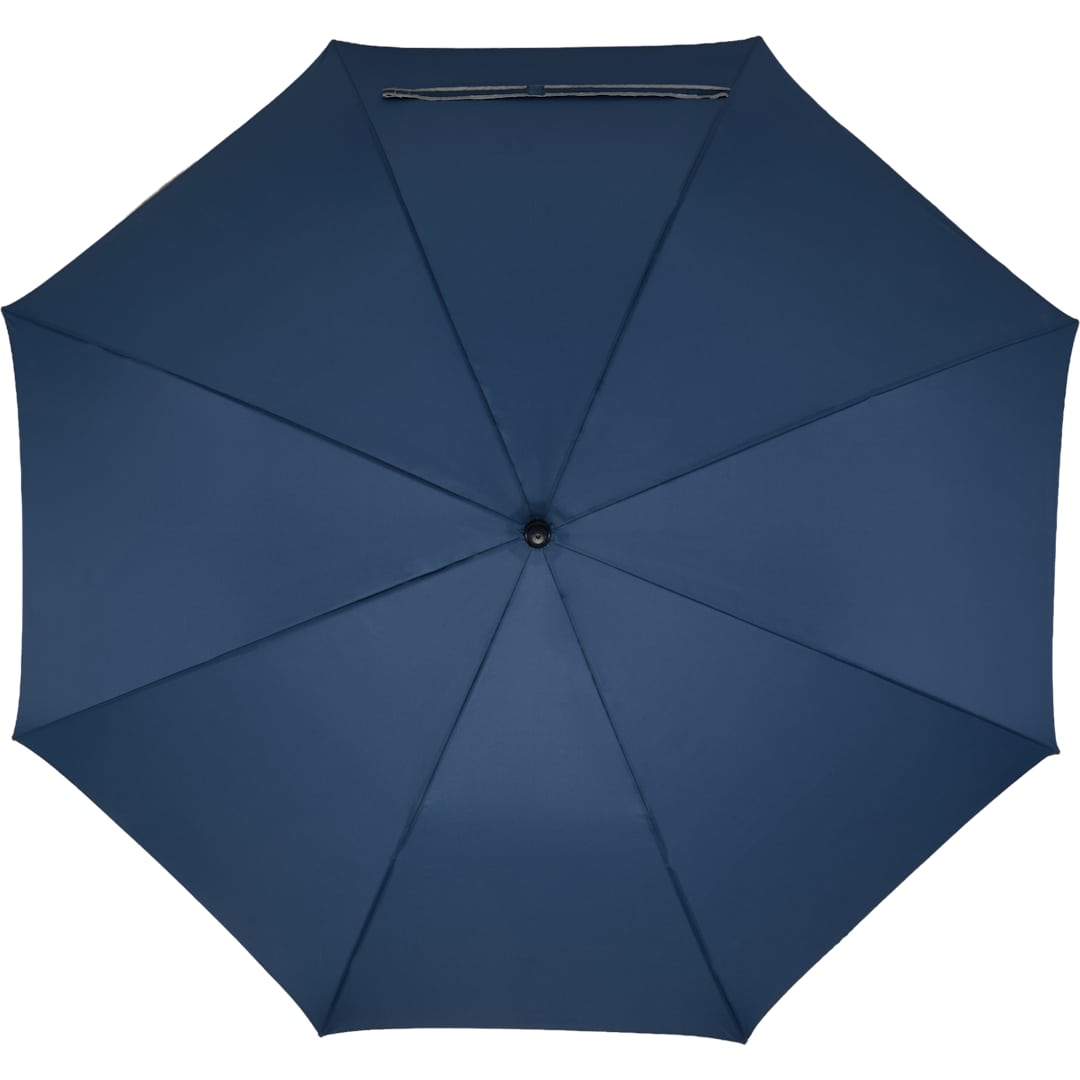 Bullet 60" Auto Open Umbrella w/ Reflective Trim - SM-8183 Blue